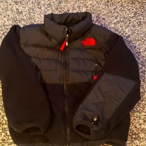 North face youth fleece jacket
